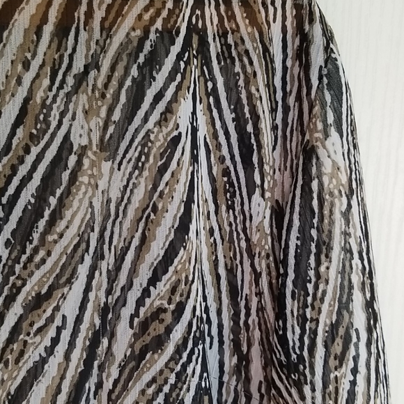 NWOT JM COLLECTION WOMAN TIE FRONT BLOUSE SZ 2X - Picture 7 of 8